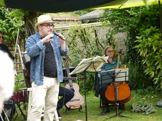 Photo du flutiste Noël HALLE lors d'un concert