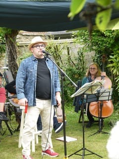 Photo du flutiste Noël HALLE lors d'un concert